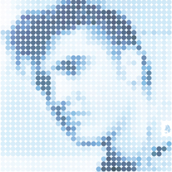 Op Art Elvis Picture