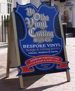 Vinyl A-board