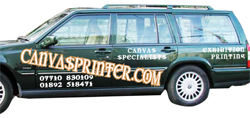 Canvasprinter Volvo